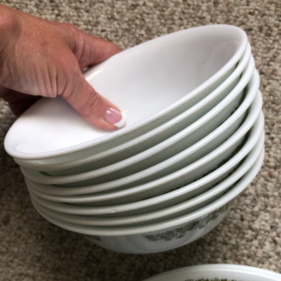 Corelle Dining Vintage Crazy Daisy Corelle Cereal Bowls 8 Bowls